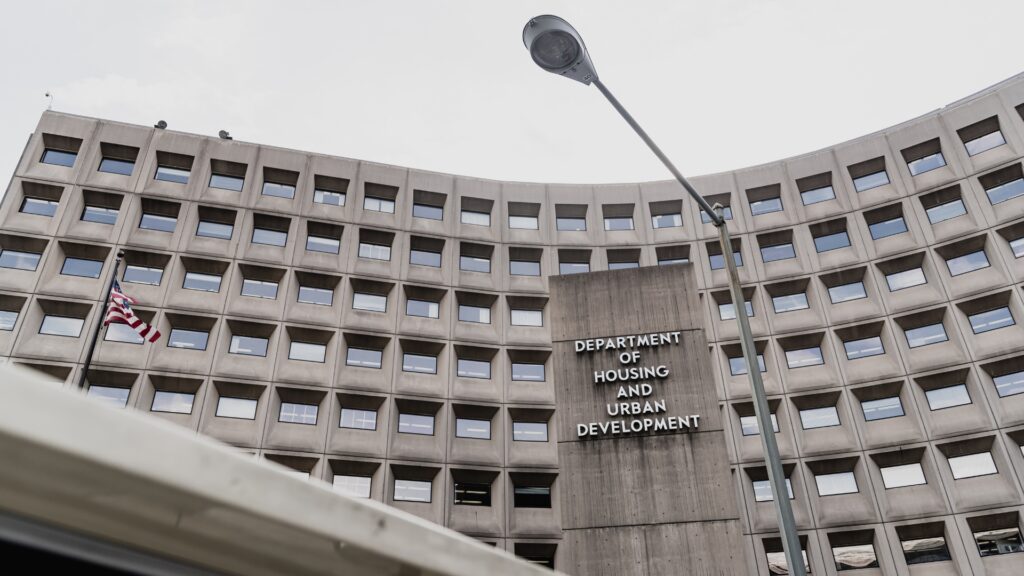 Building the department of housing and urban development in  Washington DC